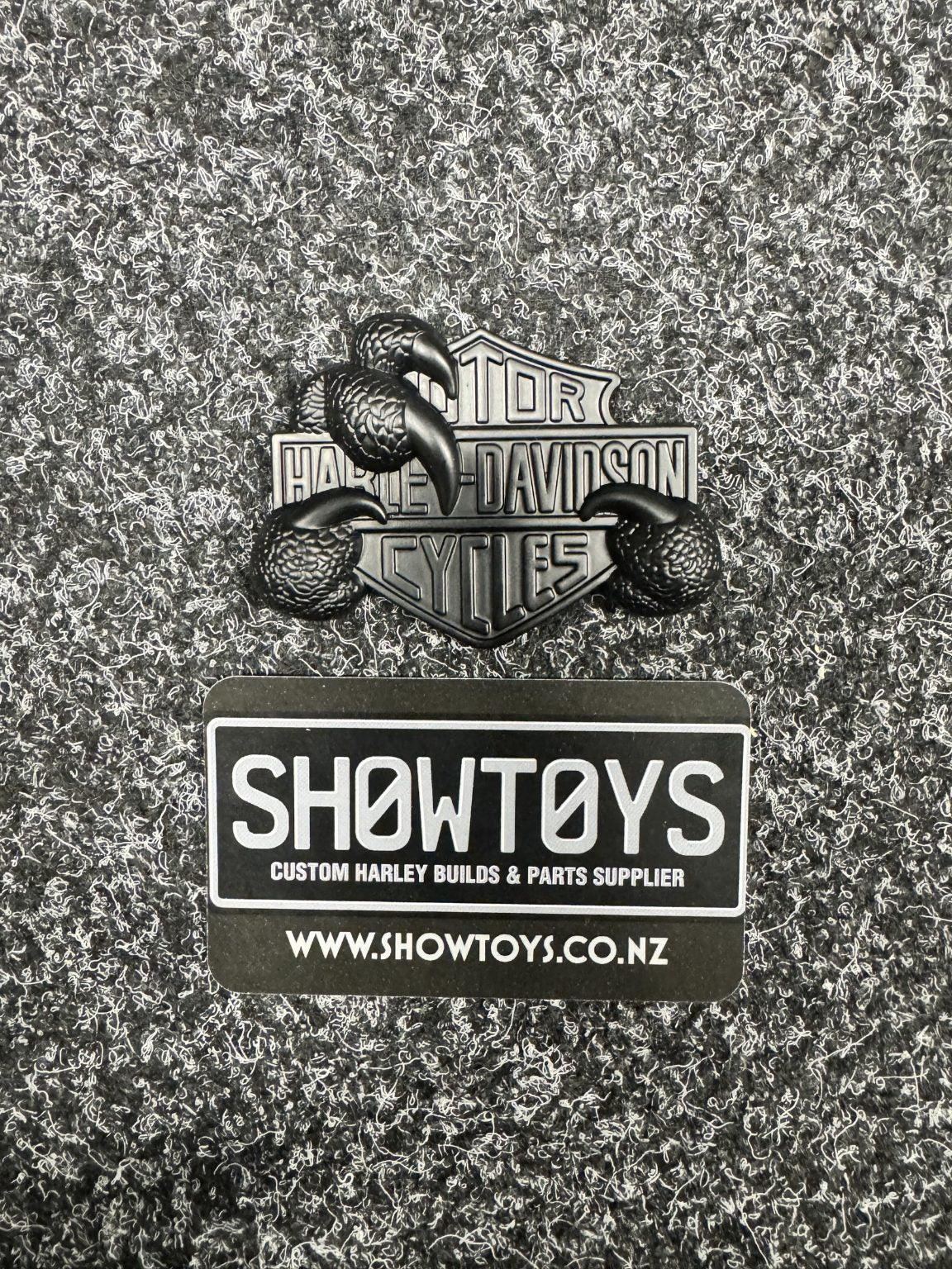 Harley 3D Claw Alloy Badge