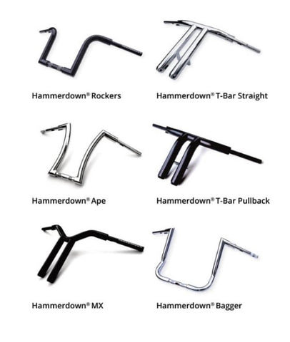 Hammerdown Bars Suit Harley Davidson